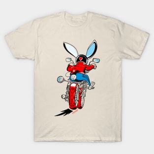 Driving Rabbit T-Shirt